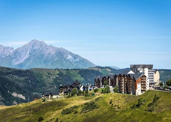 Апартаменты Hauts De Peyragudes Mp - T3/8pers -haut De Peyragudes C10- Peyresourde Mae-7481 Germ